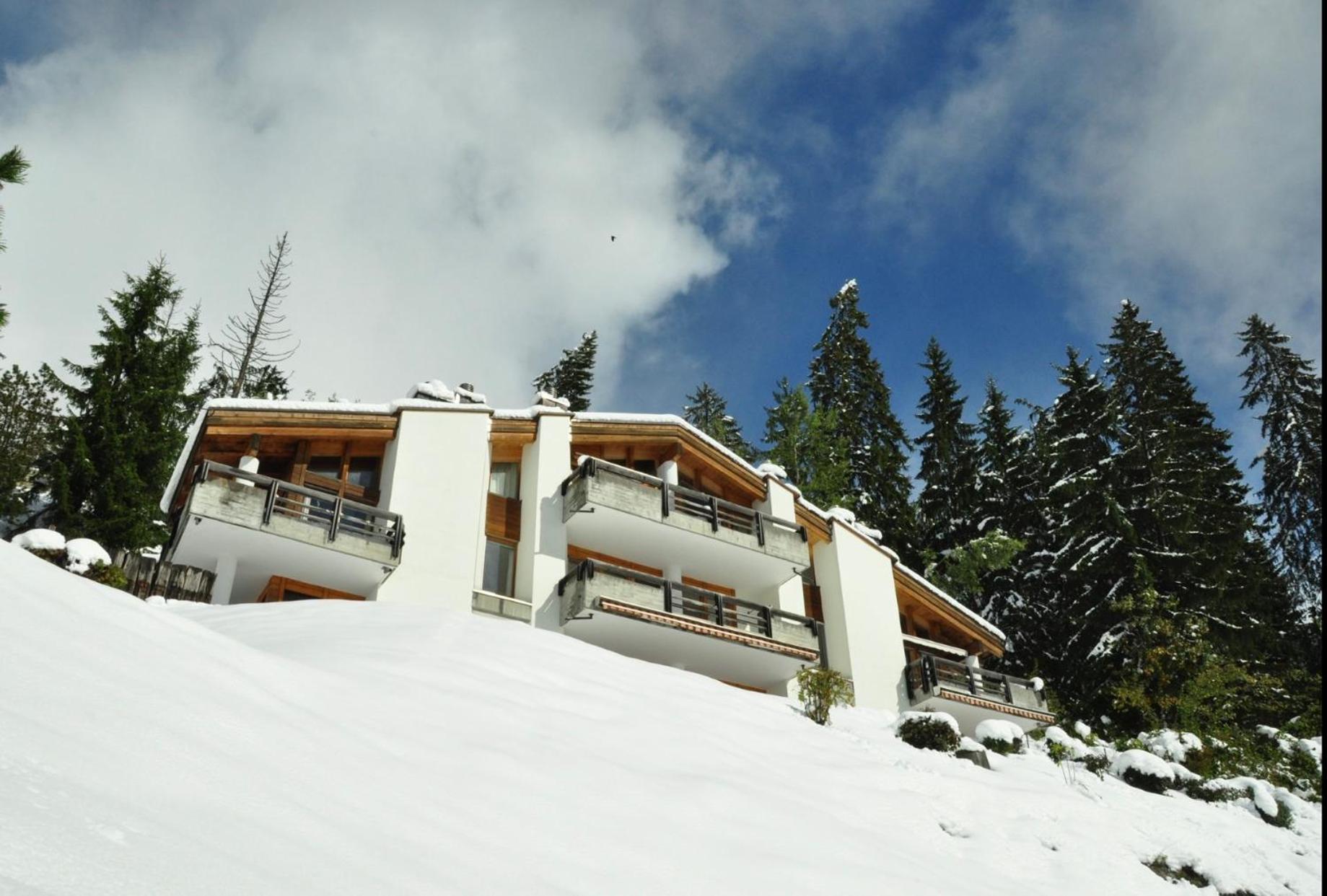 Crap Da Flem - 3.5 Zimmer Ferienwohnung Am Sonnenhang Von Flims Exterior photo