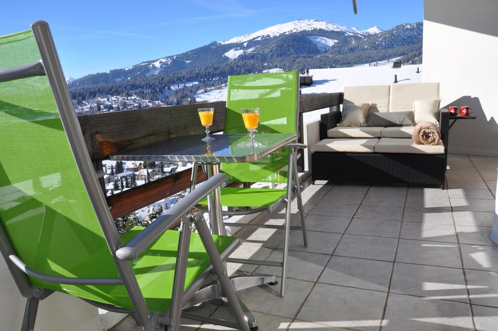 Crap Da Flem - 3.5 Zimmer Ferienwohnung Am Sonnenhang Von Flims Exterior photo